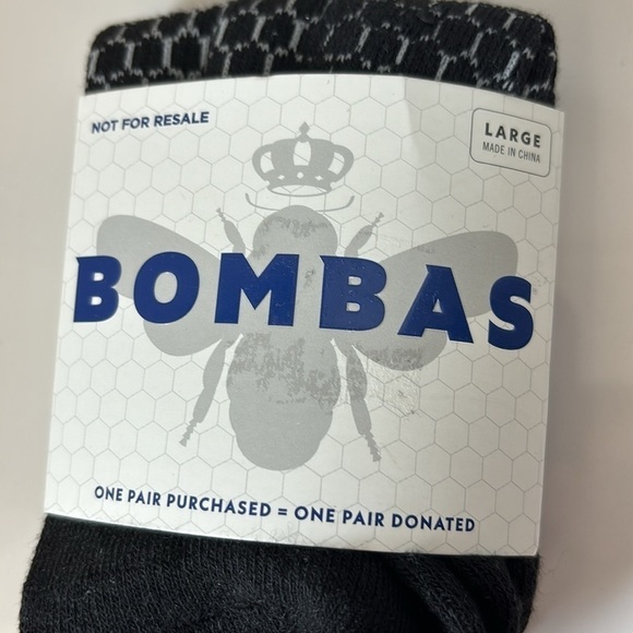 Bombas honeycomb socks in Black - Bundle of 3: 1- Small 1- Medium 1-Large NWT! - Picture 9 of 11